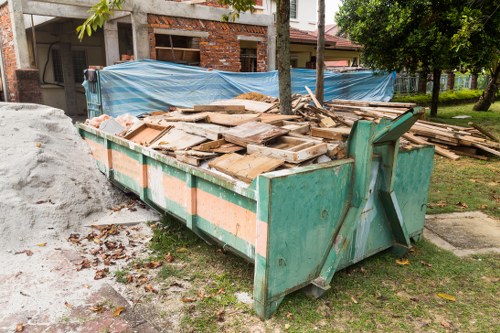 Skip hire container ready for immediate delivery