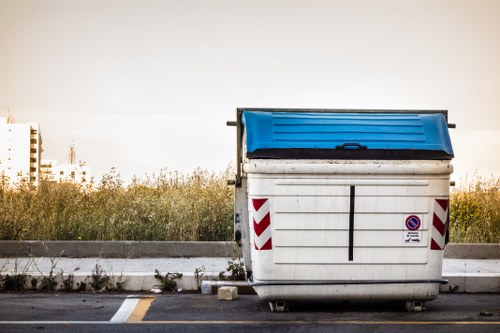 Skip on a residential property in Osterley